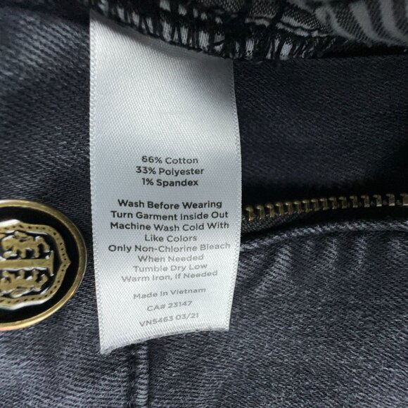 Talbots Jegging Jeans Womens Size 4 Petite Mid Rise Dark Wash Stretch Black - Picture 8 of 14